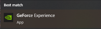 Open Geforce Experience