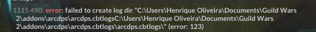 example screenshot